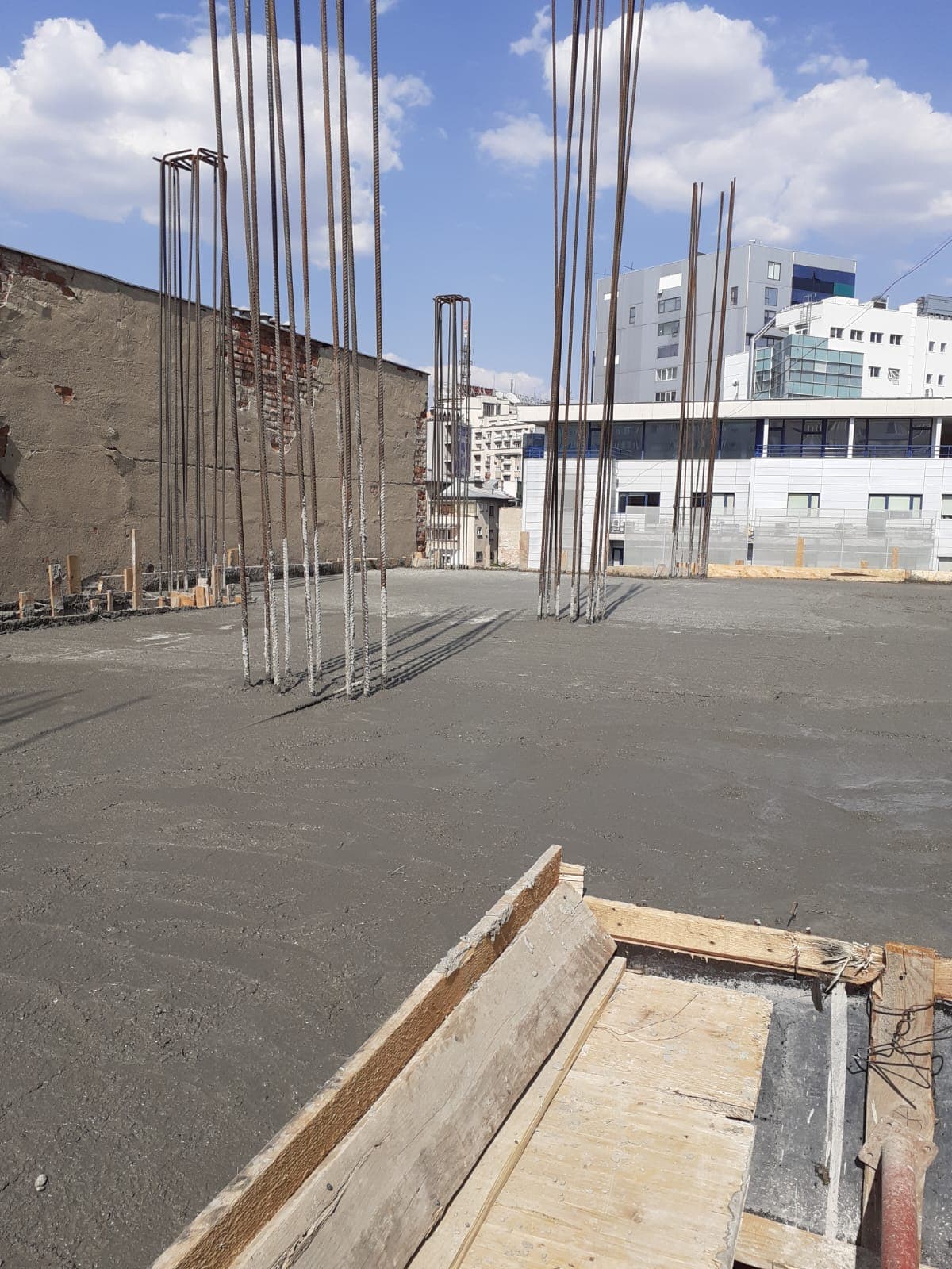 Turnare beton placă Et. 2